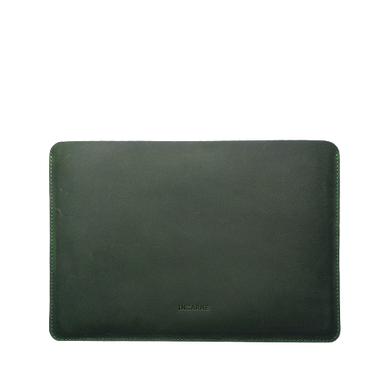 Чохол New Gamma для ноутбука шкіряний 13-14" зелений
