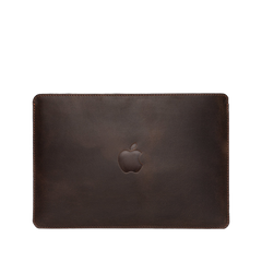 Чохол Gamma Plus для iPad з лого Apple 8-9" темно-коричневий