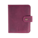Чехол на паспорт Amsterdam кожаный бордовый