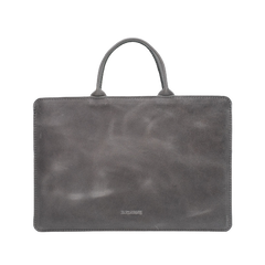 Чехол Stem для Apple MacBook кожаный 13-14" серый