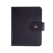 Чехол на паспорт Amsterdam кожаный черный