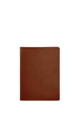 Обкладинка для блокнота 6.0 софт-бук шкіряна світло-коричнева