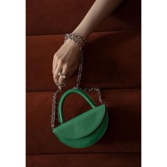 Міні-сумка Chris micro жіноча шкіряна зелена