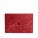 Чохол Gamma Plus для MacBook з лого Apple 13-14" червоний