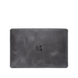 Чохол Gamma Plus для MacBook з лого Apple 13-14" сірий