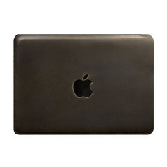 Чехол для MacBook 13" кожаный темно-коричневый
