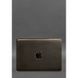 Чохол для MacBook Air/Pro 13" шкіряний темно-коричневий