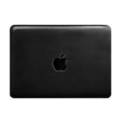 Чохол для MacBook Pro 14" шкіряний чорний
