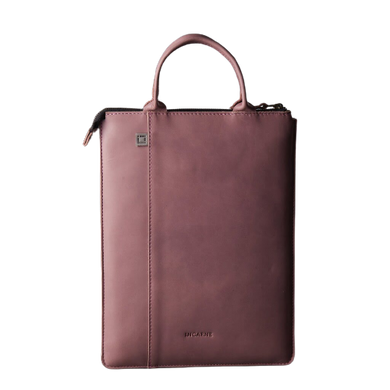 Чехол Atlanta для ноутбука MacBook 13" кожаный розовый