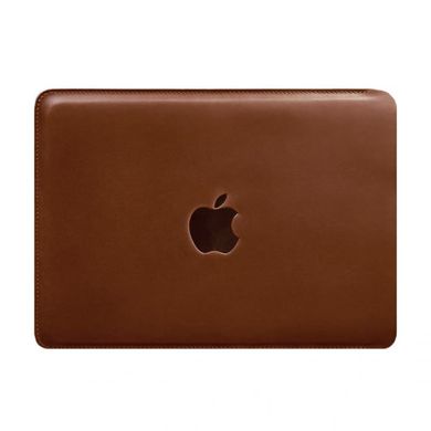 Чохол для MacBook Air/Pro 13" шкіряний світло-коричневий