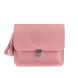 Бохо-сумка Лилу кожаная женская розовая