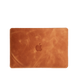 Чохол Gamma Plus для MacBook з лого Apple 13-14" світло-коричневий