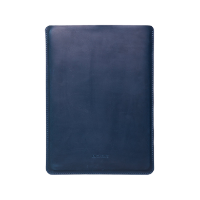 Чохол Free Port для Apple MacBook шкіряний вертикальний 15-16" синій
