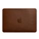 Чохол для MacBook 13" із натуральної шкіри горизонтальний світло-коричневий
