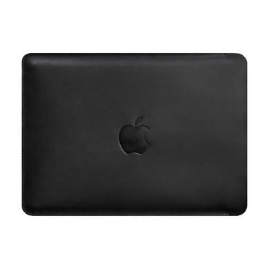 Чохол для MacBook Pro 15-16" шкіряний чорний