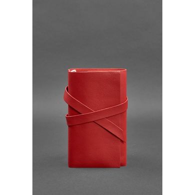 Блокнот софт-бук 1.0 кожаный красный